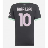 AC Milan Rafael Leao #10 Tretí Ženy futbalový dres 2024-25 Krátky Rukáv